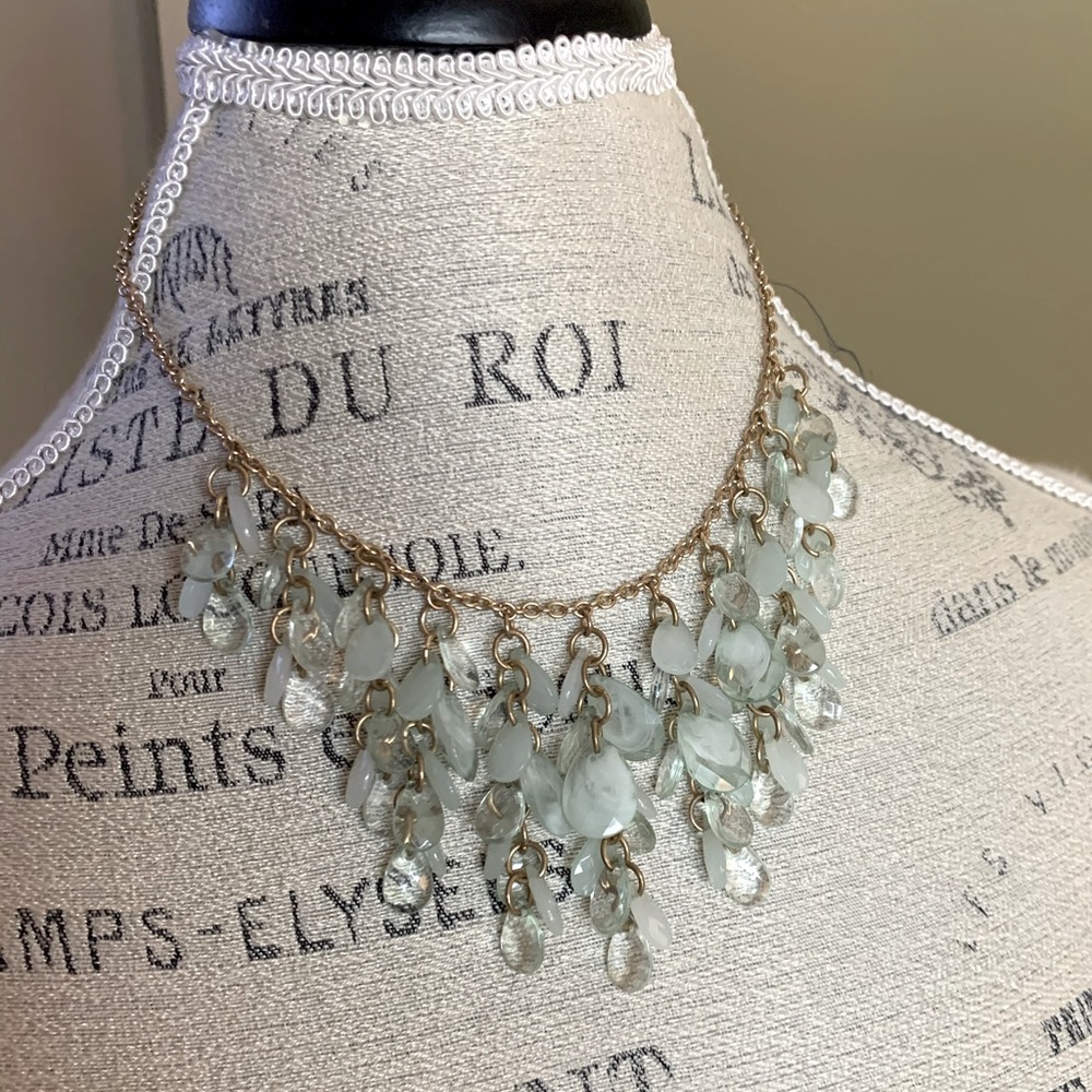 Glass beads necklace